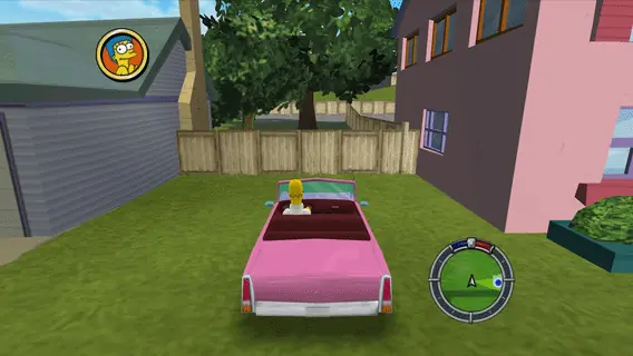 Jump out of car driver seat